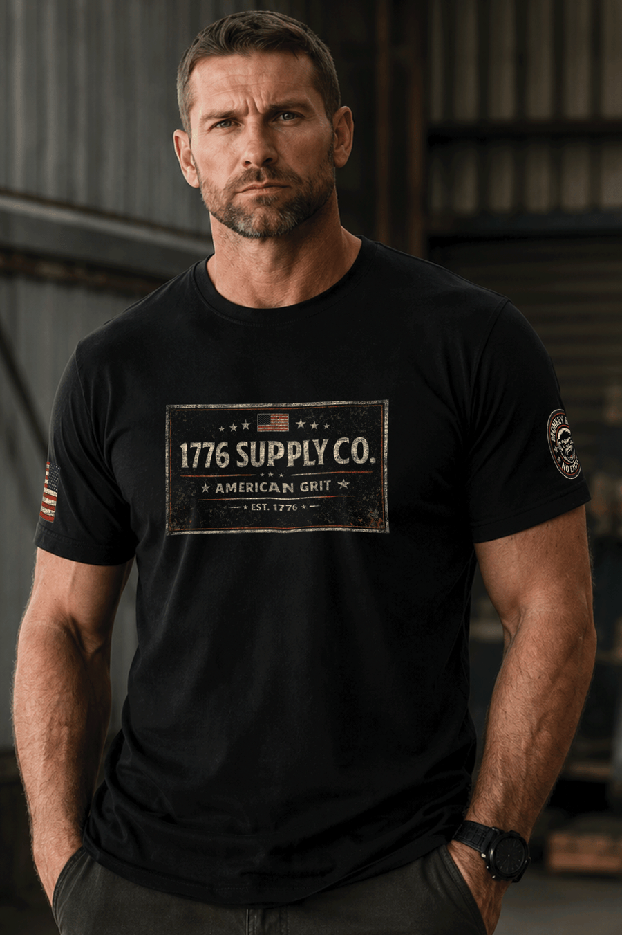 1776 SUPPLY CO. – BUILT DIFFERENT TEE