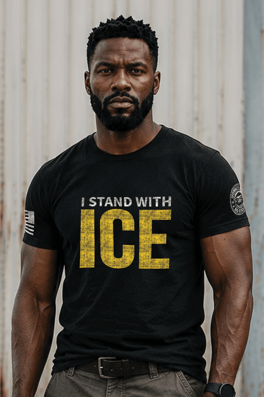 I STAND WITH ICE- TEE