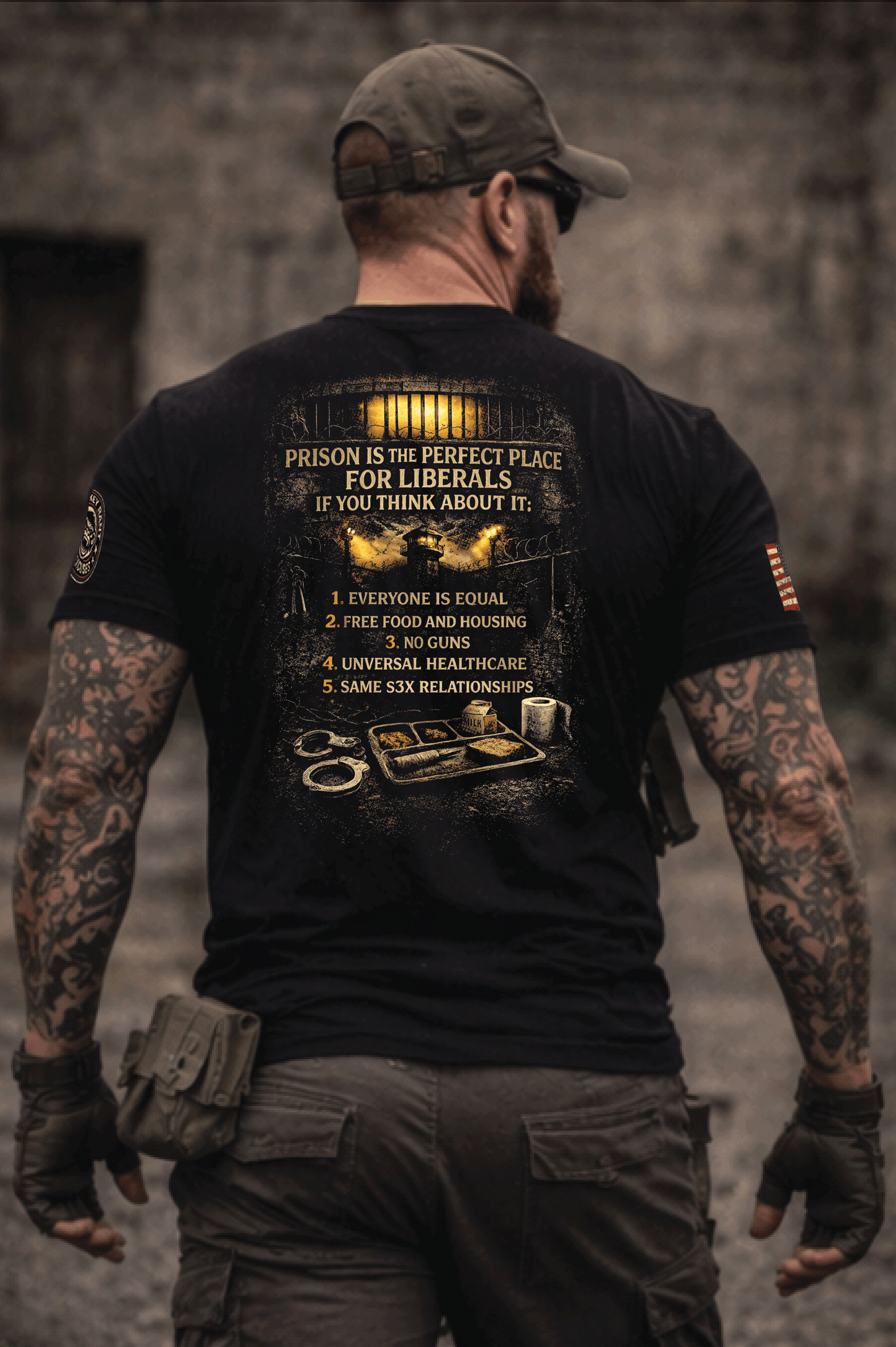 PRISON IS THE PERFECT PLACE TEE