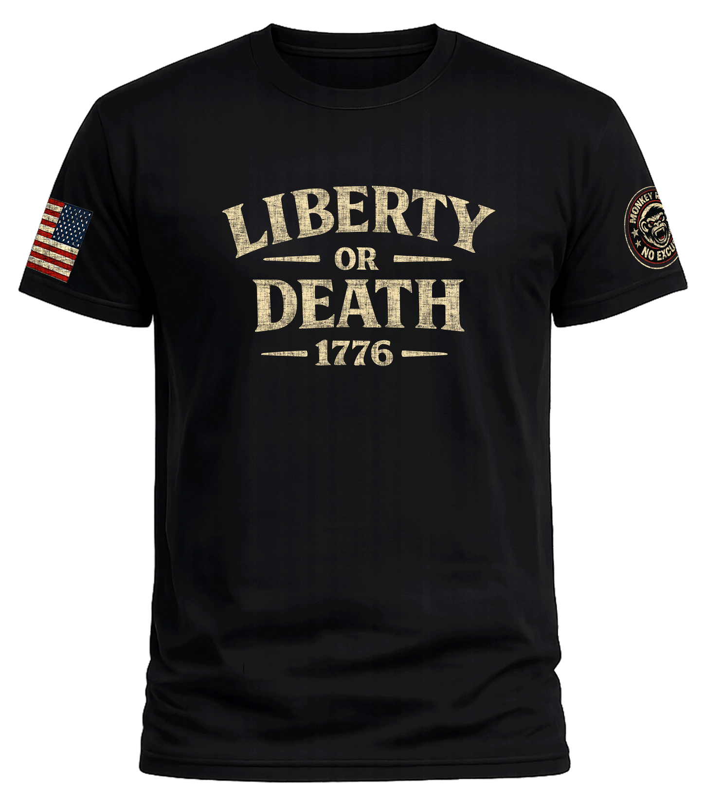 LIBERTY OR DEATH 1776- TEE