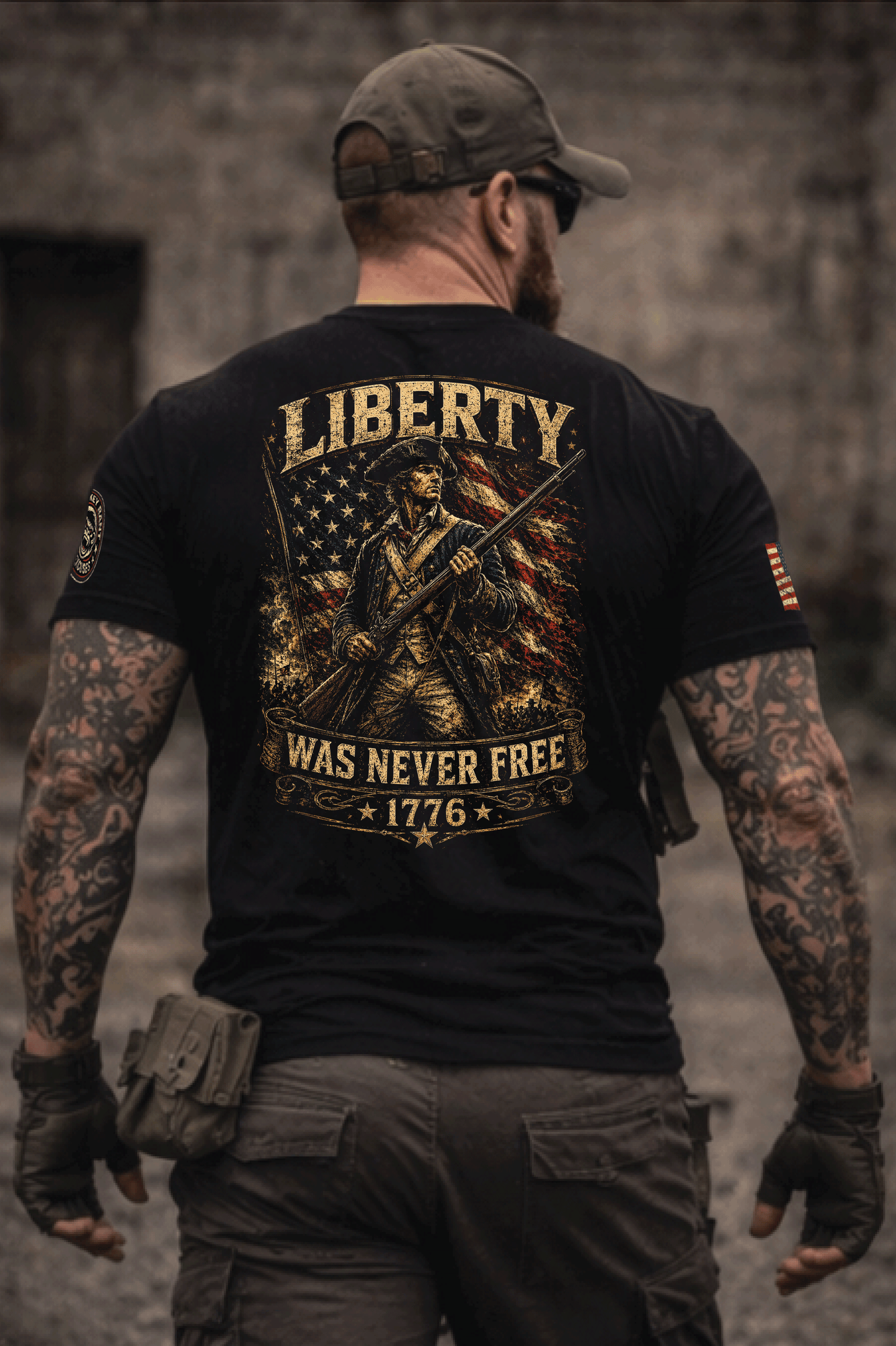 LIBERTY WAS NEVER FREE TEE (Copy)