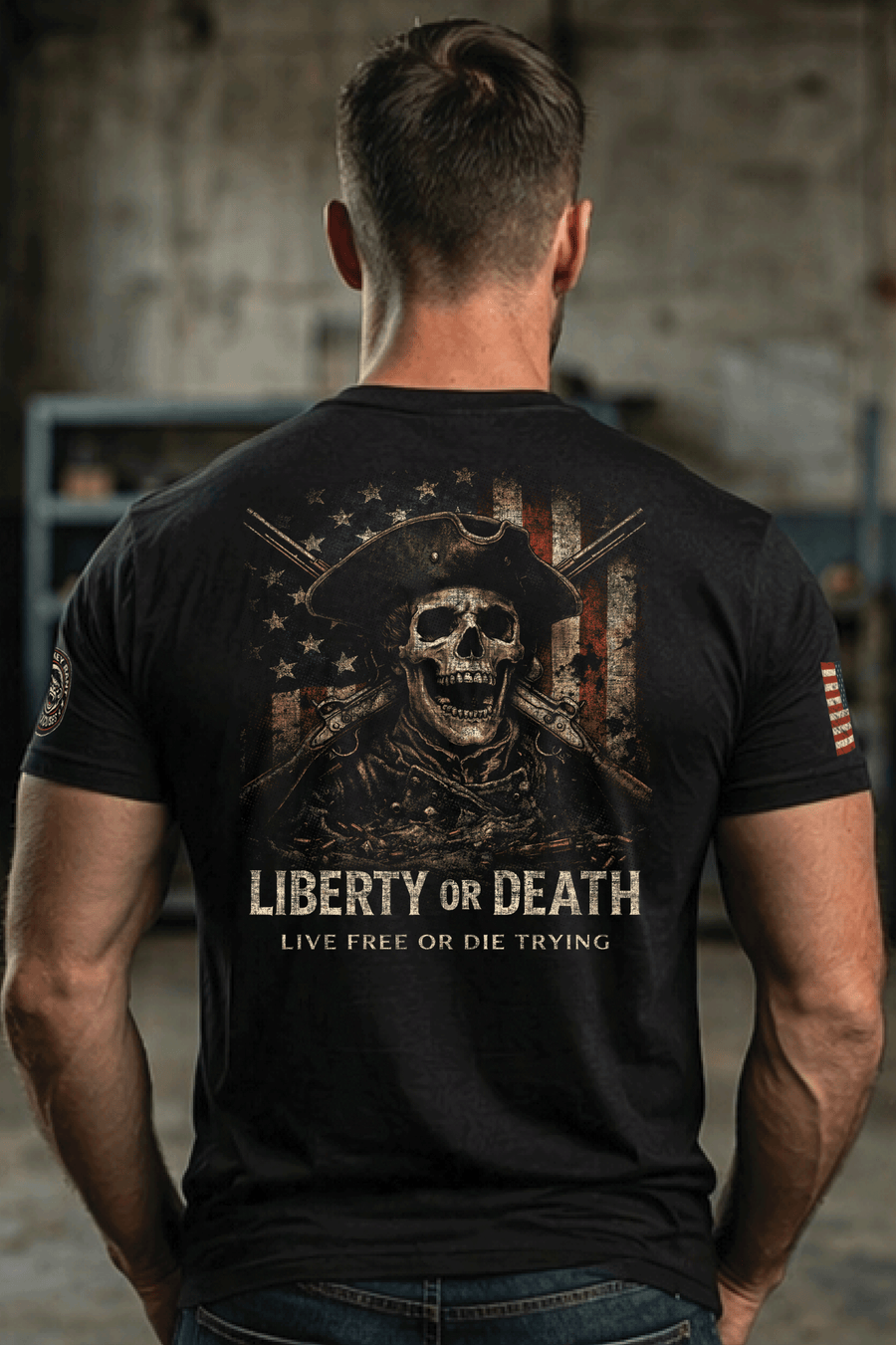 LIVE FREE OR DIE TRYING – TEE