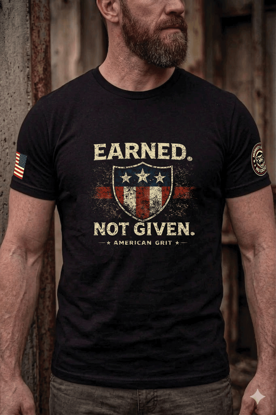 EARNED. NOT GIVEN.