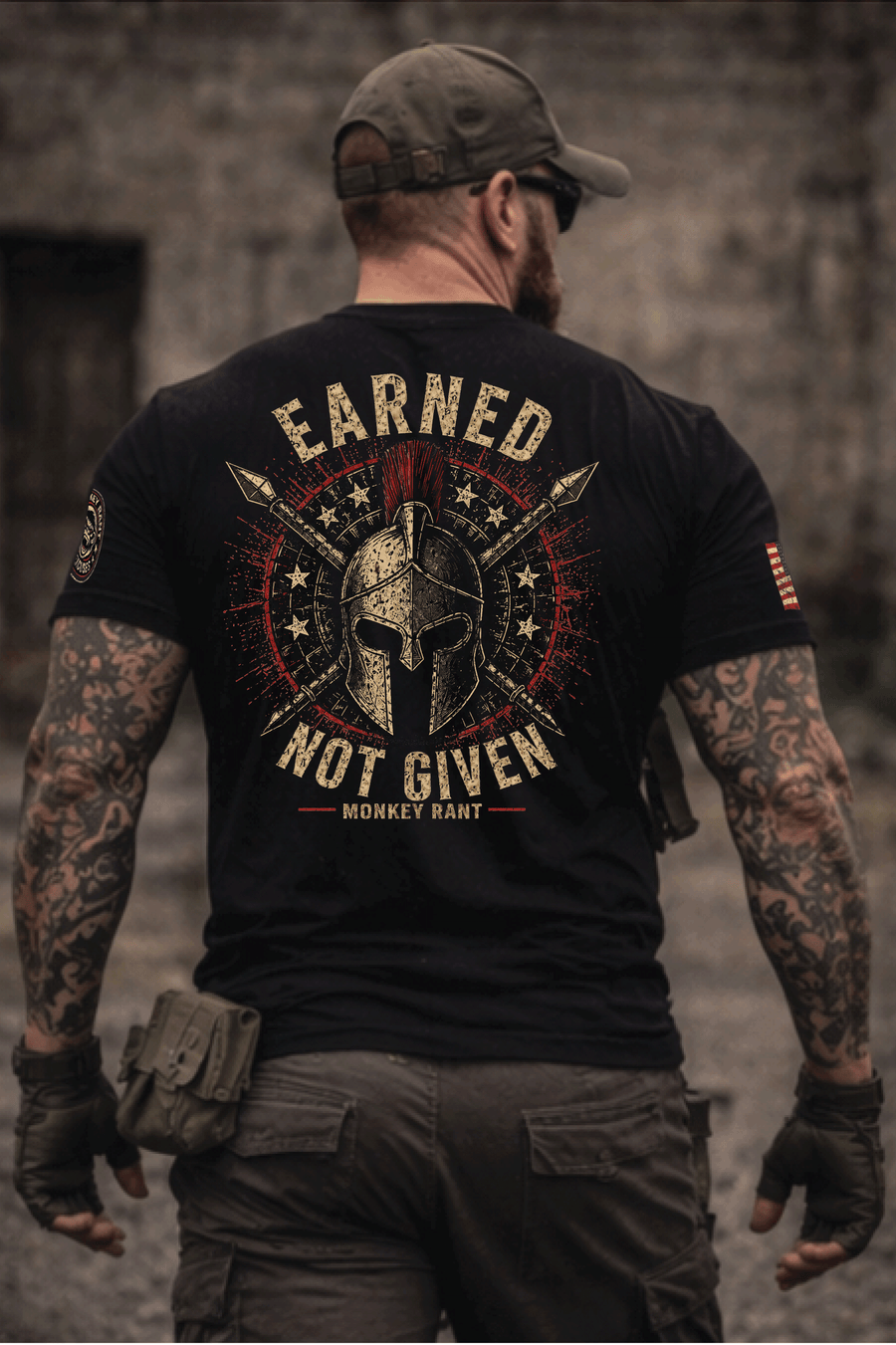 EARNED. NOT GIVEN. – TEE