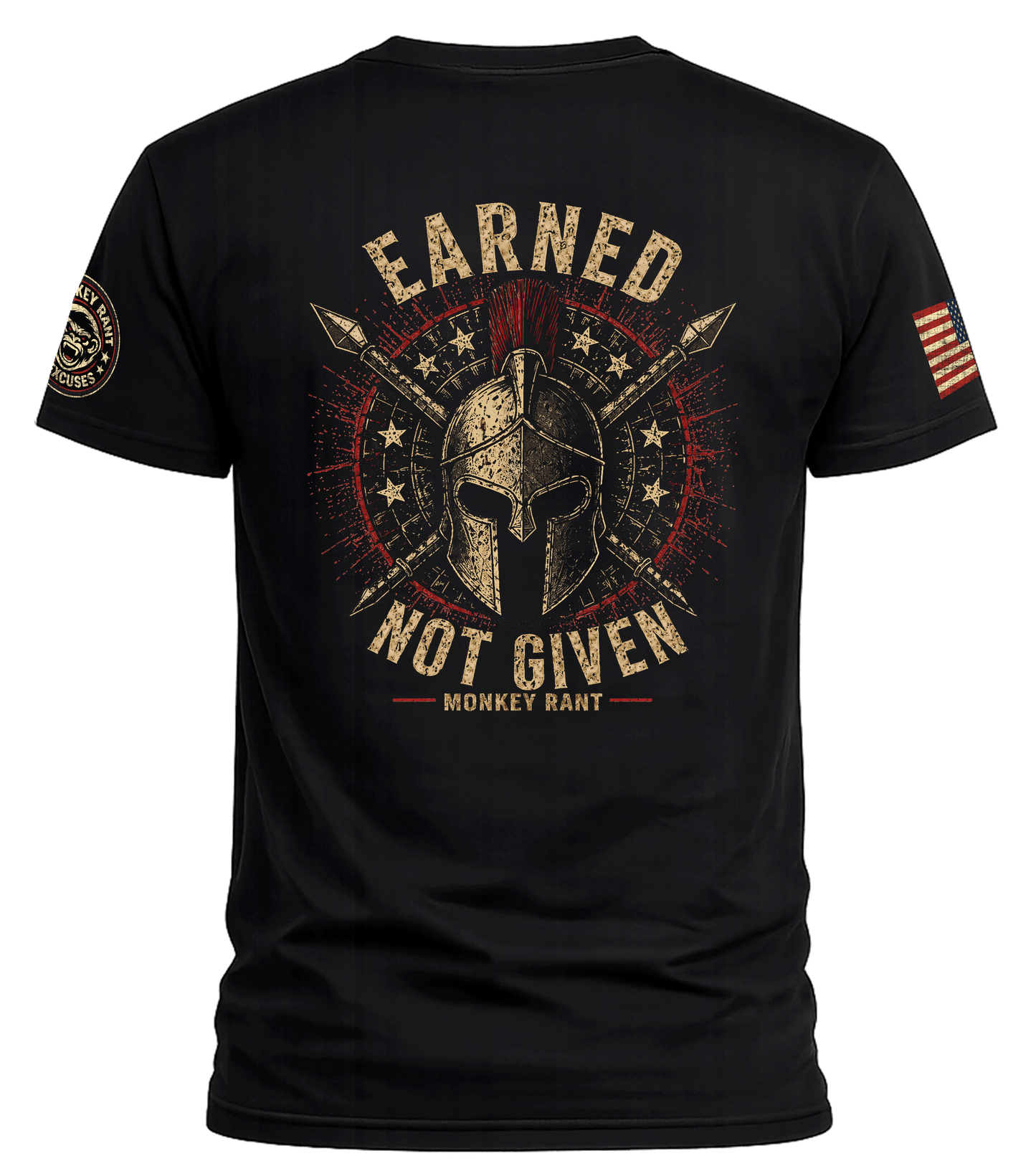 EARNED. NOT GIVEN. – TEE