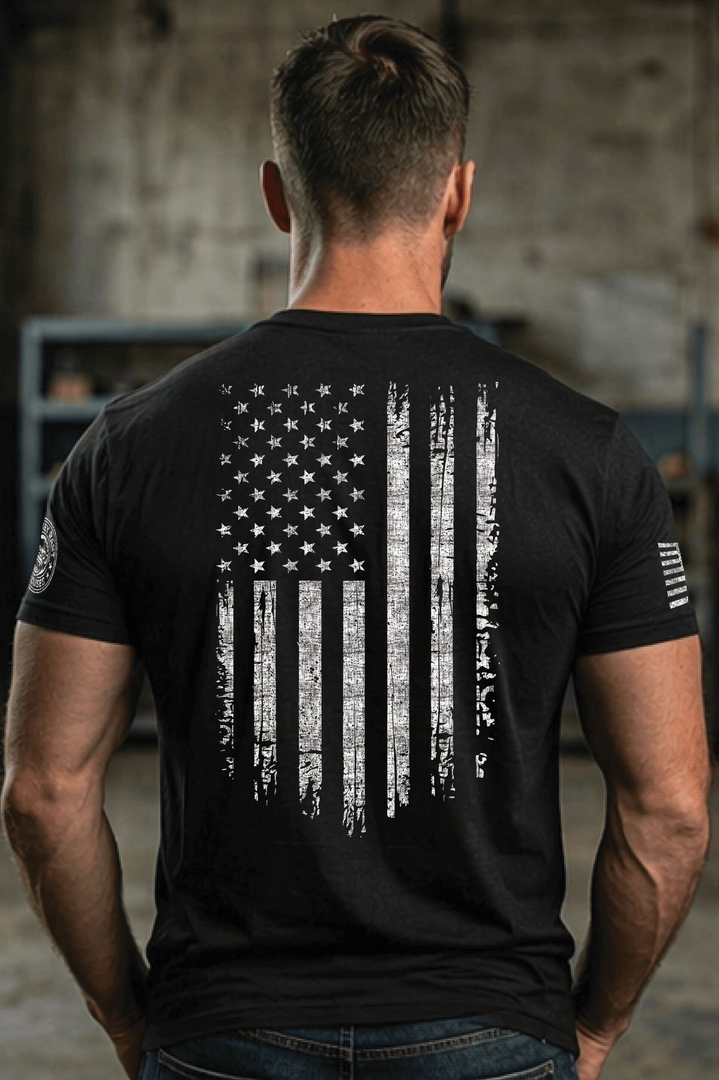 LIBERTY OR DEATH AMERICAN FLAG