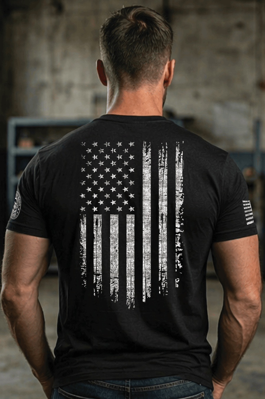 LIBERTY OR DEATH AMERICAN FLAG